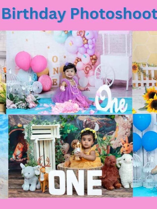 BABY PRE BIRTHDAY  PHOTOSHOOT